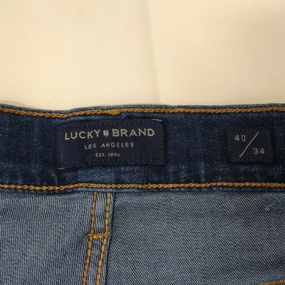 NWT Lucky Brand 410 Athletic Straight Stretch Jean Sz 40 x 34